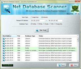 Network Database Scanner