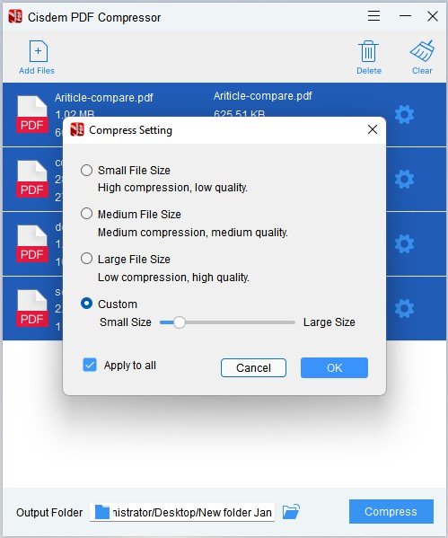 Cisdem PDF Compressor for Windows Cisdem PDF Compressor for Windows