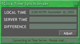 1Click Time Synchronizer