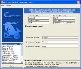 MB Capricorn Astrology