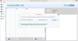 MailsClick Convert EML File