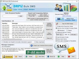 Instant SMS Messaging Software