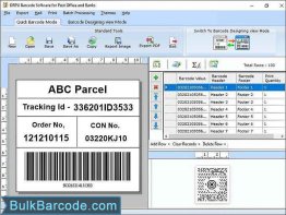 2D barcode Software for Post Office and