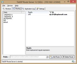 TekSIP Route Server