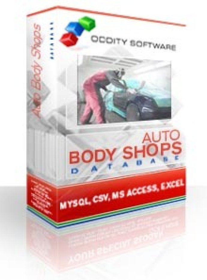 Auto Body Shops Database
