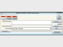 OJOsoft WMA to MP3 Converter