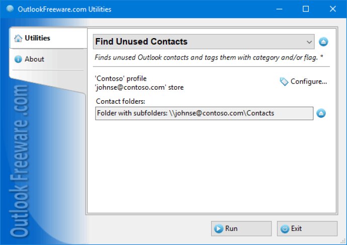 Find Unused Contacts