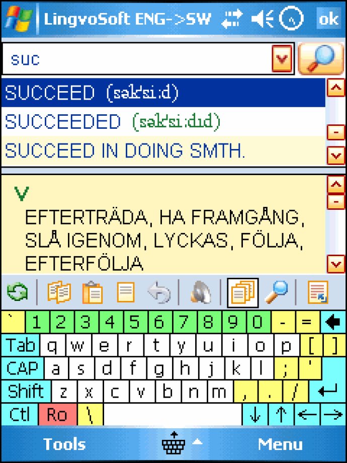 LingvoSoft Talking Dictionary 2009 English <-> Swedish