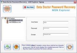 MSN Explorer Password Revealer