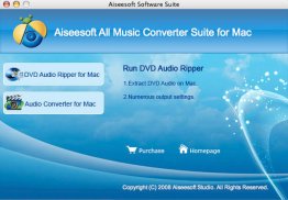 Aiseesoft Mac All Music Converter Suite