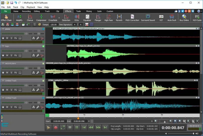 MixPad Free Music Mixer and Recorder MixPad Free Music Mixer and Recorder