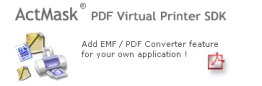 ActMask PDF Virtual Printer Driver