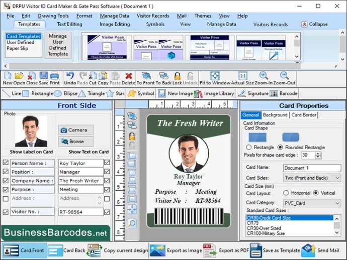 Free Student ID Card Software
