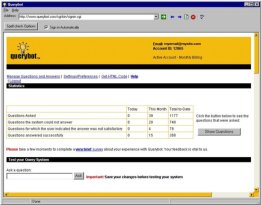 Querybot Web Knowledgebase/FAQ