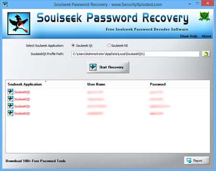 Password Recovery for Soulseek