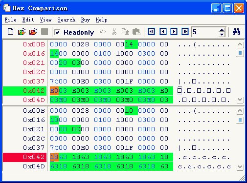 Hex Comparison Hex Comparison