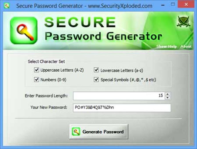 Secure Password Generator