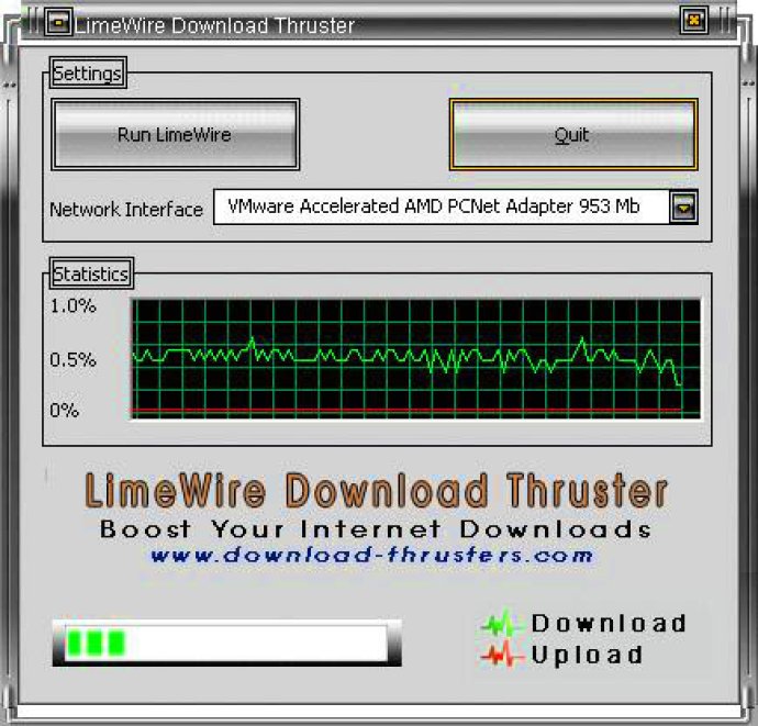 LimeWire Download Thruster