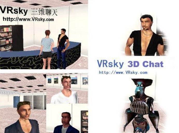 VRsky 3DChat world [Type A]