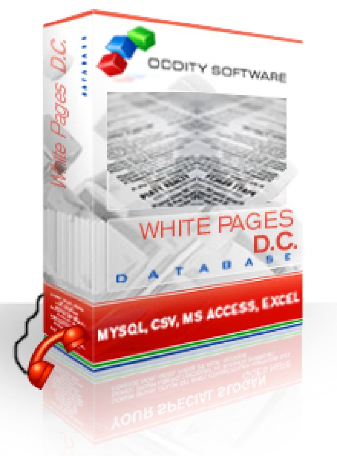 District of Columbia White Pages Database