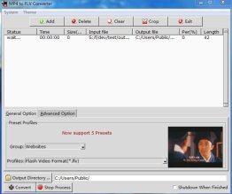 MP4 to FLV Converter