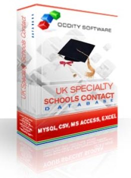 UK Specialty Schools Contact Database