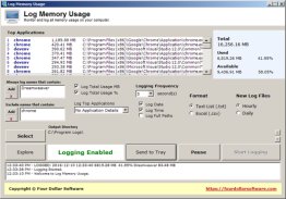 Log Memory Usage