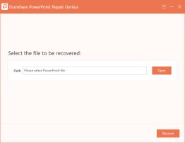 iSunshare PowerPoint Repair Genius