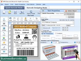 Healthcare Barcode Scanner Software