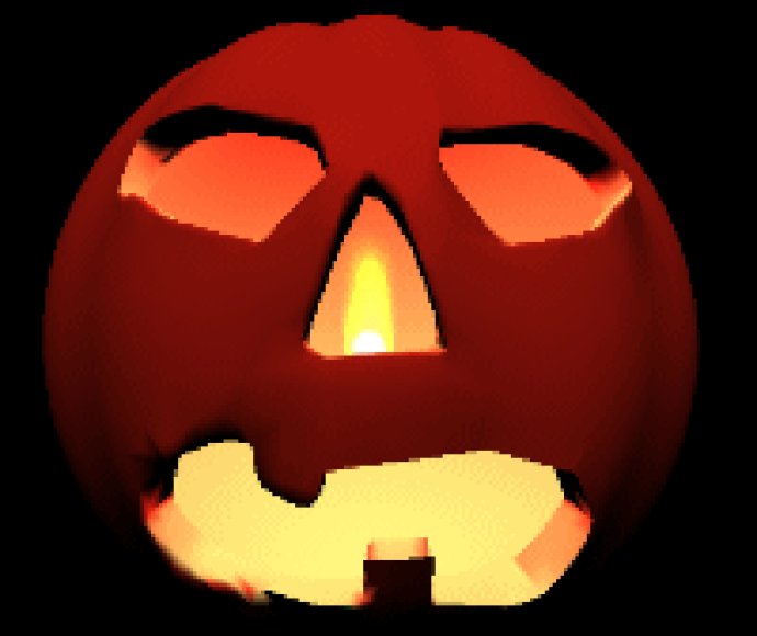 3D Halloween Pumpkin Screensaver