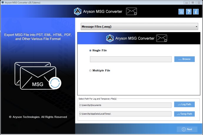 MSG Converter Tool