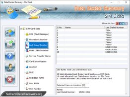 Mobile Sim Card Data Recovery Software