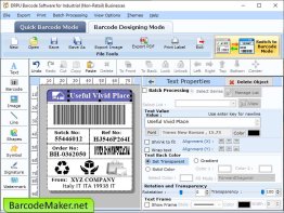 Label Generator for Industrial