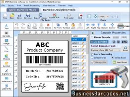 Databar Code 128 Barcode Tool