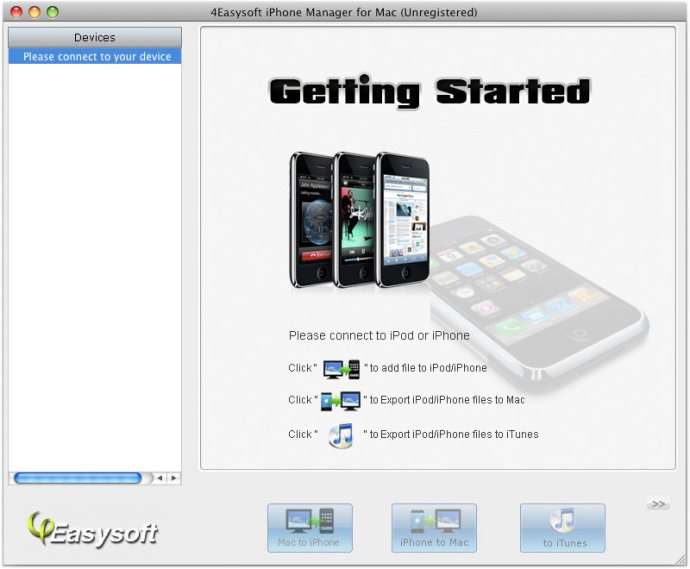 4Easysoft iPhone Manager for Mac