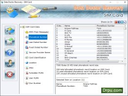 SIM Card SMS Rescue Software