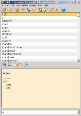 LingvoSoft Dictionary 2009 English <-> Portuguese