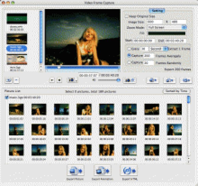 4Media Video Frame Capture for Mac