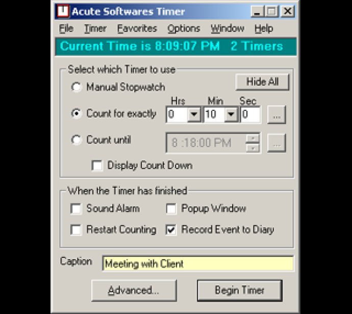 Acute Softwares Timer