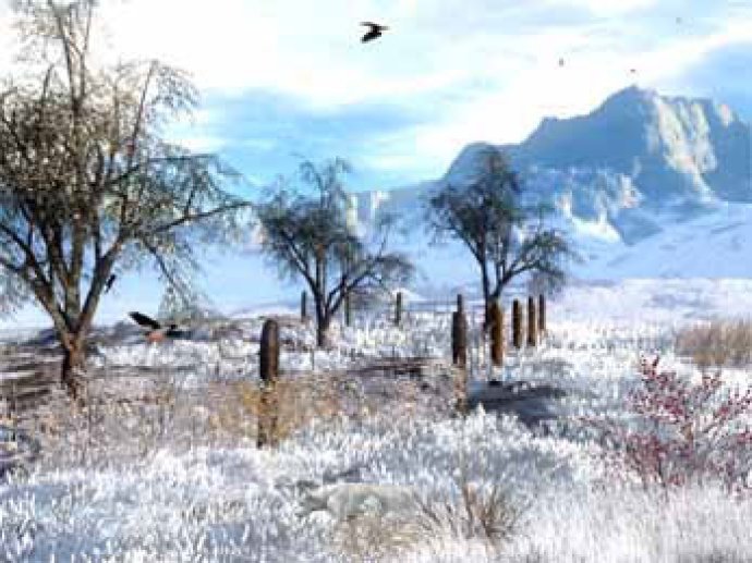 Winter Valley Screensaver