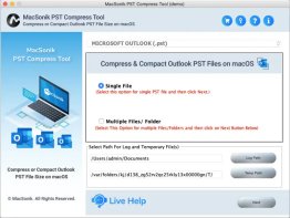 MacSonik PST Compress Tool