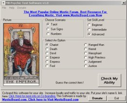 MB Psychic Test Software
