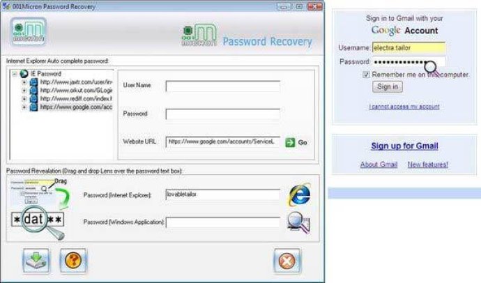 IE Password Restoration Software