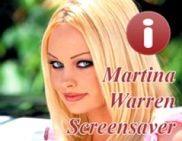 Martina Warren Spicy Screensaver