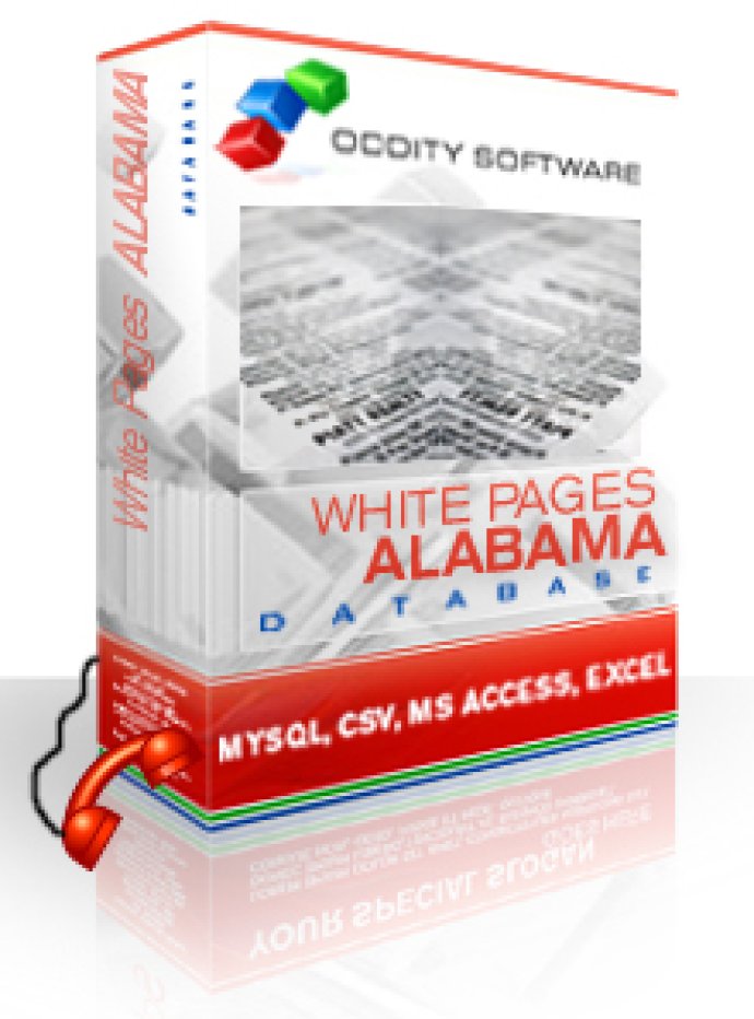 Alabama White Pages Database