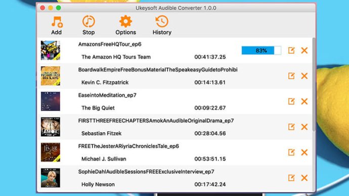 UkeySoft Audible Converter for Mac