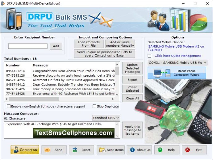 GSM Mobile SMS Messaging Program GSM Mobile SMS Messaging Program