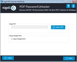 Cigati PDF File Unlocker