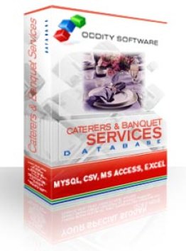 Caterers - Banquet and Parties Database