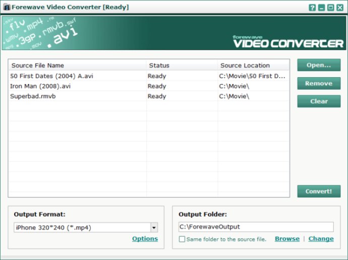 Forewave Video Converter